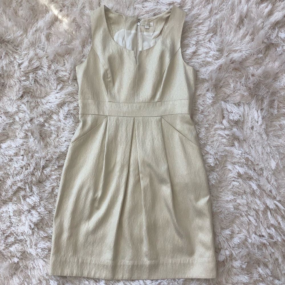 Shoshanna beautiful light gold dress